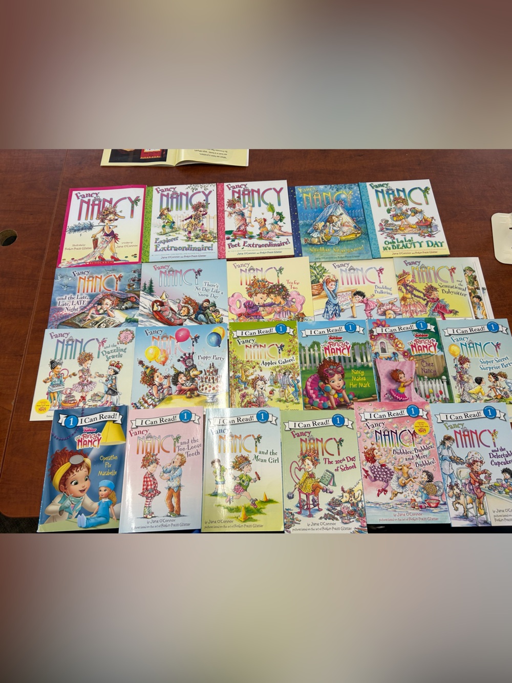 Huge Fancy Nancy Book Lot – I Can Read + Hardcover & Softcover Collection